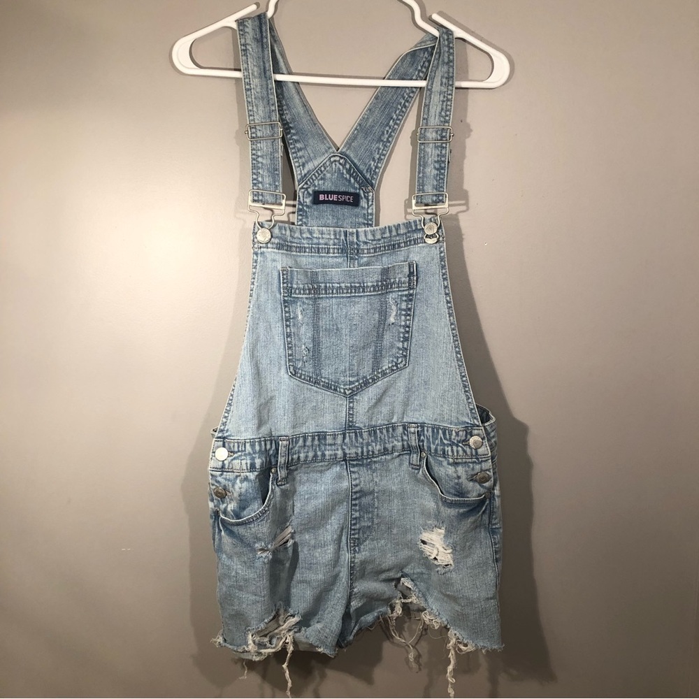 Blue Spice Overall shorts